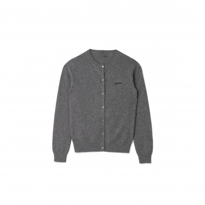 MIU MIU CASHMERE KNITTED CARDIGAN MMF787